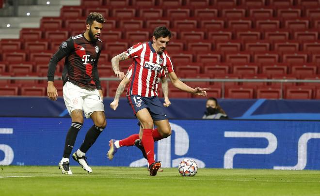 Savic, en el duelo ante el Bayern (Foto: Atlético de Madrid).