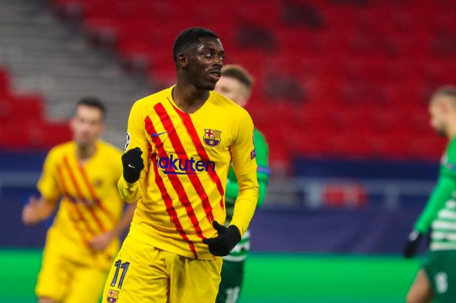 Ousmane Dembélé se ha ganado la confianza de Ronald Koeman (Foto: FCB).