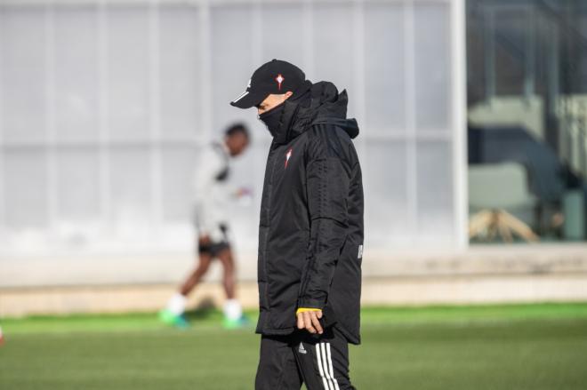 El Chacho Coudet, técnico del Celta, rival del Elche (Foto: RC Celta).