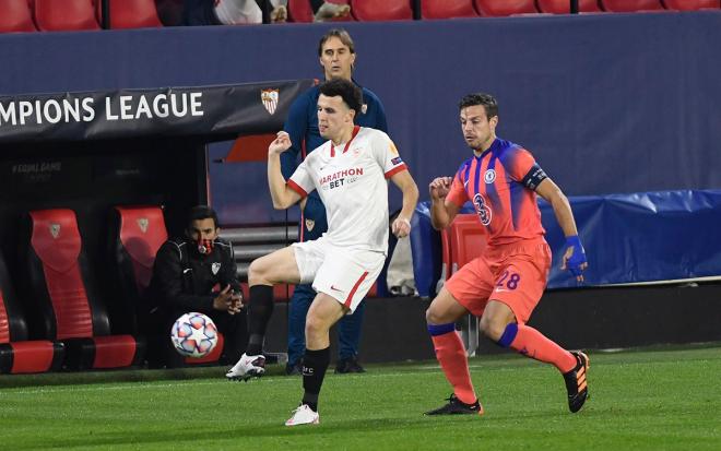 Idrissi, de nuevo titular en la Champions (Foto: Kiko Hurtado).