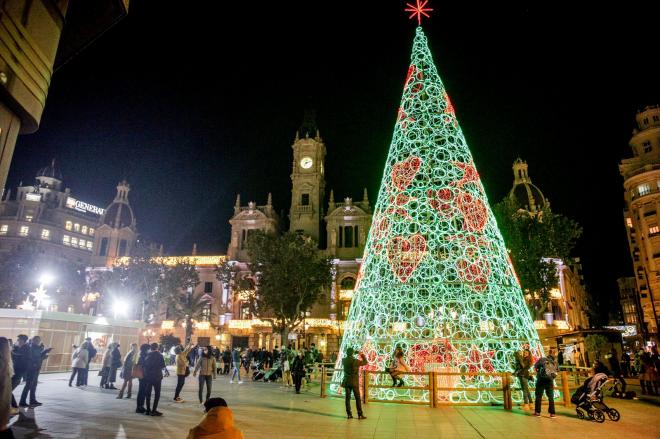 València enciende sus luces de Navidad