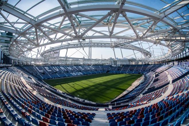 El Ciutat de València, escenario del partido.