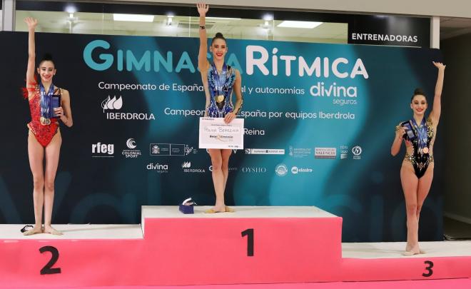 Polina Berezina se proclama campeona de España en Valencia