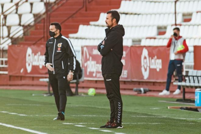 López Garai con el Albacete (Foto: Albacete Balompié).