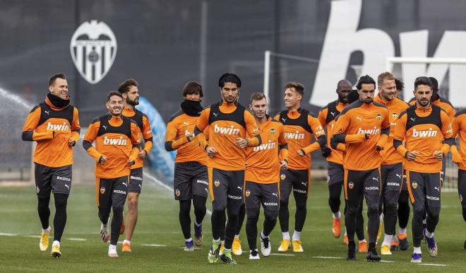 Grupo de entrenamiento Valencia CF (Foto: Valencia CF)