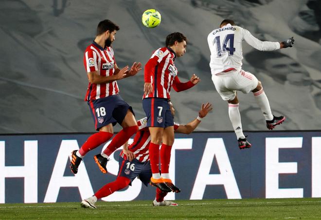El Atlético de Madrid llega de caer en el derbi (Foto: EFE).