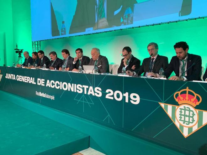 Imagen de la Junta General de Accionistas de 2019.