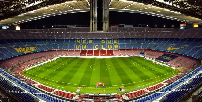 El Camp Nou, antes de un encuentro (Foto: FCB).