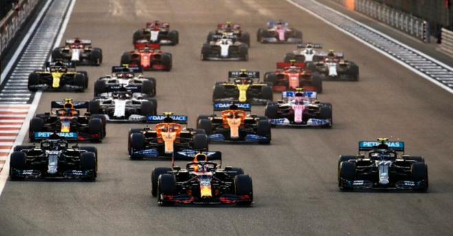 Un instante del Gran Premio de Abu Dabi 2020 (Foto: F1)