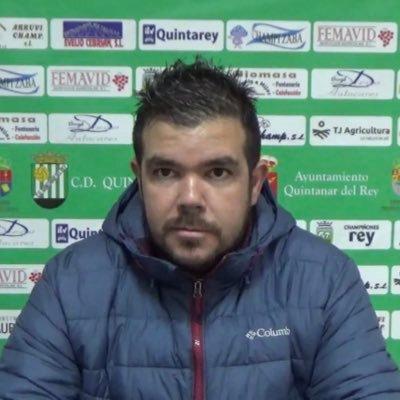 Carlos Gómez Luján, entrenador de Quintanar del Rey (@goluja)