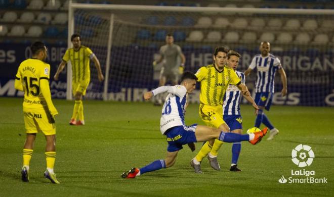 Ponferradina-Real Oviedo (Foto: LaLiga).