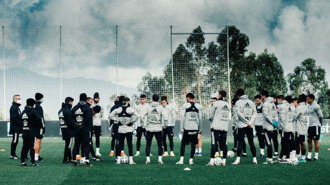 Entrenamiento en Afouteza (Foto: RC Celta).