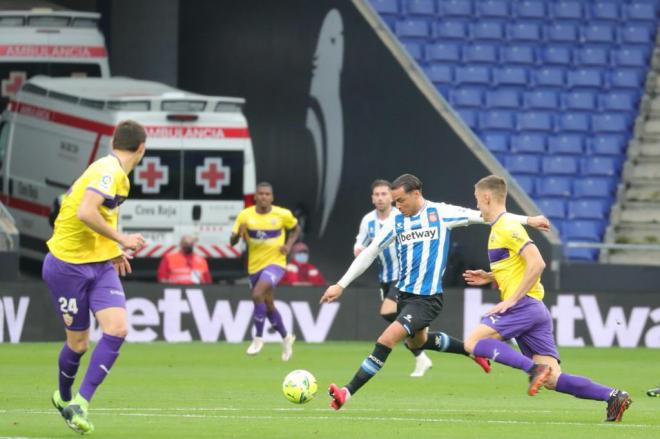 Raúl De Tomás, duda para el Espanyol-Oviedo (Foto: RCDE).