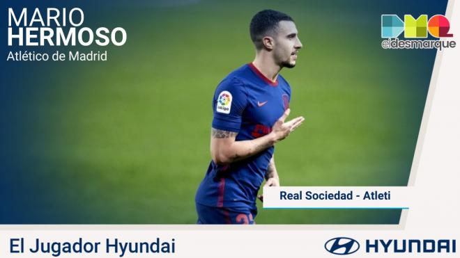Mario Hermoso, Hyundai del Real Sociedad-Atlético de Madrid.