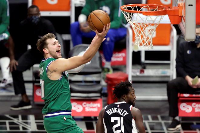 Doncic, ante los Clippers (Foto: EFE).