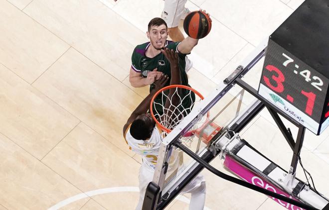 Rubén Guerrero, en un partido de la pasada temporada (Foto: acb Photo / M. Pozo).