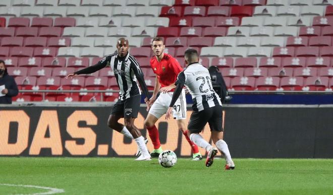 Ferro en su último partido (Foto: Benfica)
