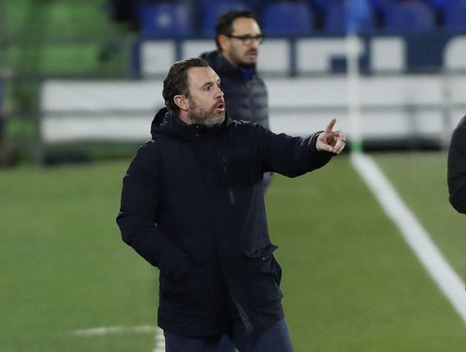 Sergio González, en el duelo disputado ante el Getafe CF (Foto: LaLiga).