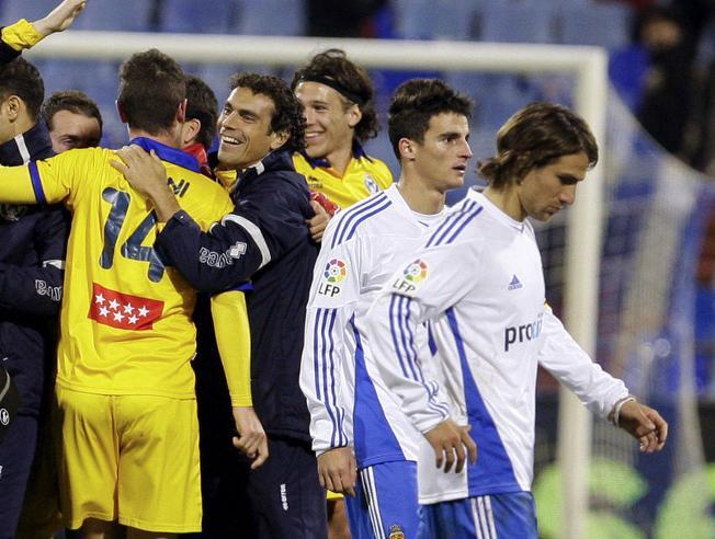 Imagen de la eliminatoria de 2011 entre Real Zaragoza y Alcorcón(Foto: EFE).