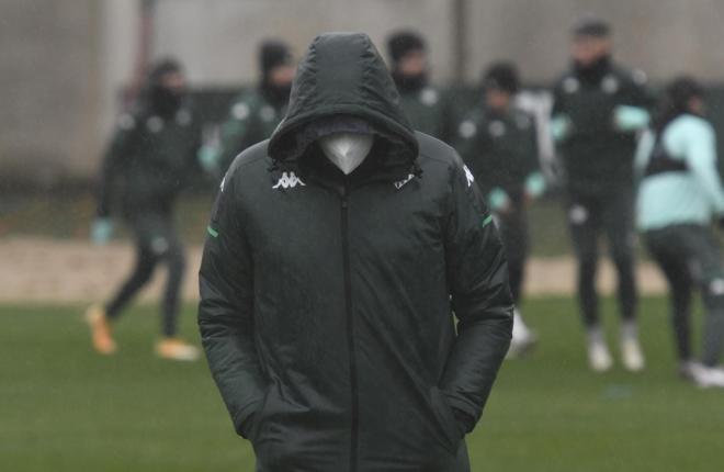 Imagen de la última sesión del Real Betis (Foto: Kiko Hurtado).