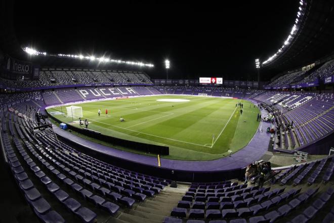 El Estadio José Zorrilla, antes del duelo liguero ante el CA Osasuna (Foto: LaLiga).