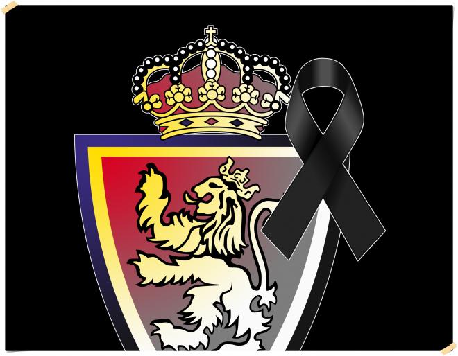 Luto del Real Zaragoza.