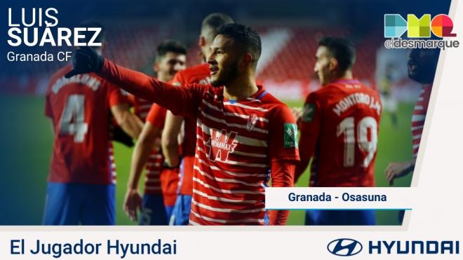Suárez, Hyundai del Granada-Osasuna.