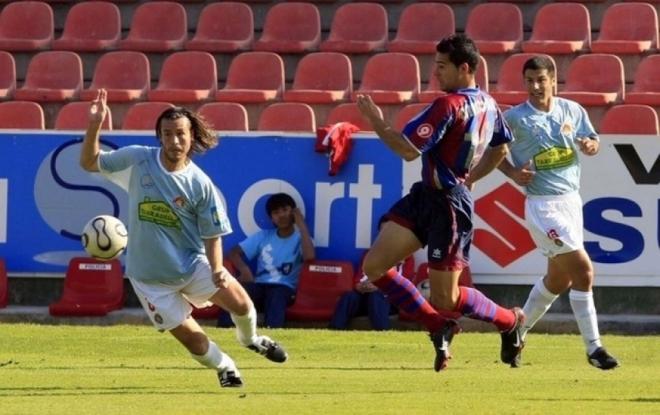 Cristóbal Márquez en su época como jugador del Levante UD