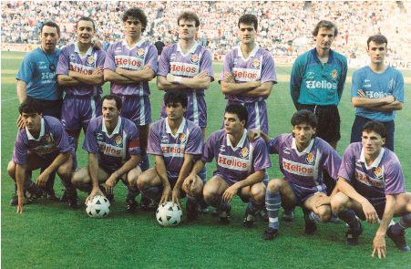 Once titular del Real Valladolid en aquella final de la Copa del rey en 1989.