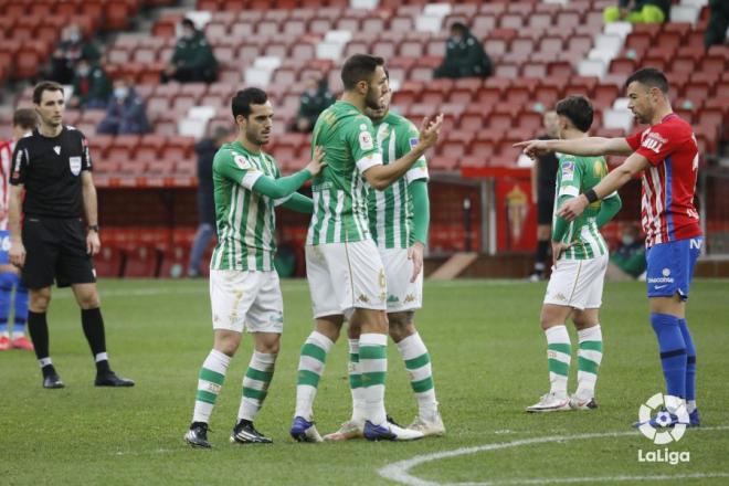 Imagen del Sporting-Betis.