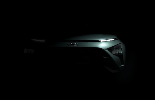 Imagen frontal del nuevo Hyundai Bayon.