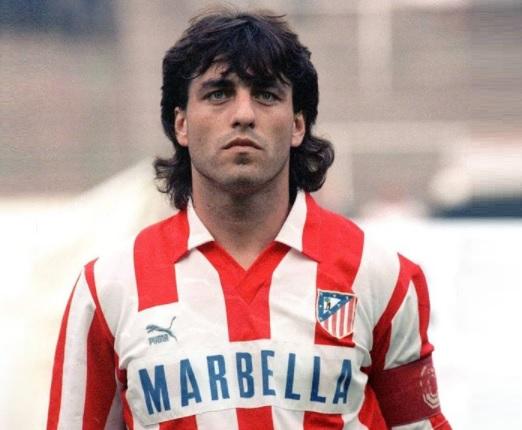 Paulo Futre, en una imagen de archivo con el Atlético de Madrid.