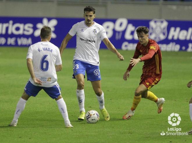 Vada, durante un encuentro con el Tenerife (Foto: LaLiga)