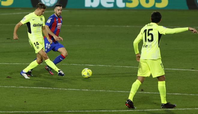 Macos Llorente, en el duelo ante el Eibar (Foto: ATM).