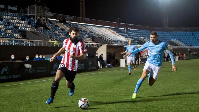 Asier Villalibre ante el Ibiza en la Copa (Foto: Athletic Club).