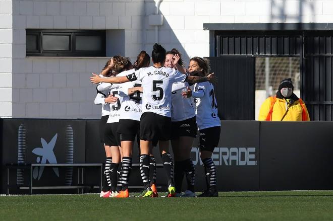 El Valencia CF Femenino golea al Deportivo (Foto: Juan Catalán / Valencia CF)