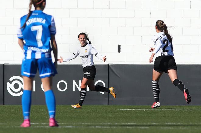 El Valencia CF Femenino golea al Deportivo (Foto: Juan Catalán / Valencia CF)