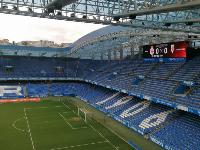 Riazor, en la previa del Dépor-Compos (Foto: Susana Rivero).