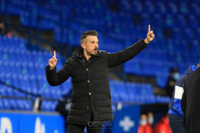 Rubén de la Barrera, técnico del Deportivo (Foto: RCD).