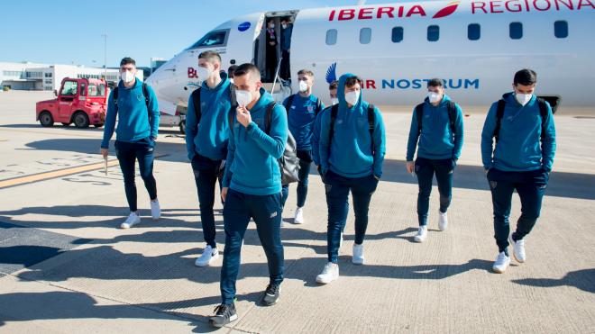 Los jugadores rojiblancos de Marcelino cogerán el avión para irse hasta Suiza en la pretemporada del mes de julio (Foto: Athletic Club).