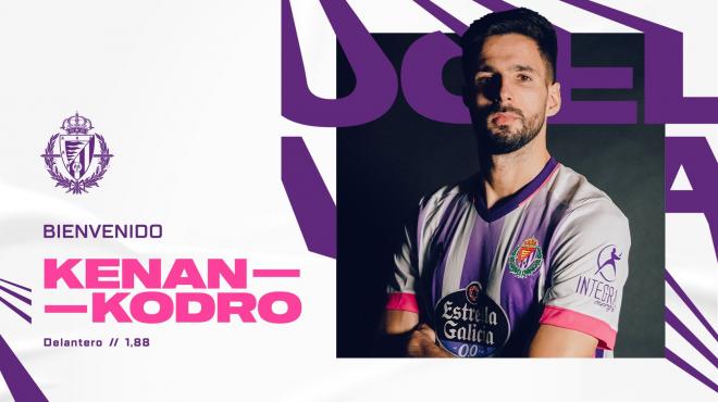 Kenan Kodro, nuevo jugador del Real Valladolid hasta el próximo 30 de junio.