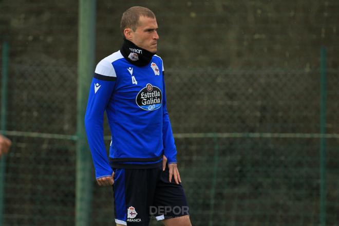 Álex Bergantiños, capitán del Deportivo (Foto: RCD).