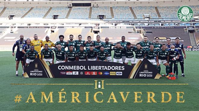 Palmeiras se proclama campeón de la Copa Libertadores.
