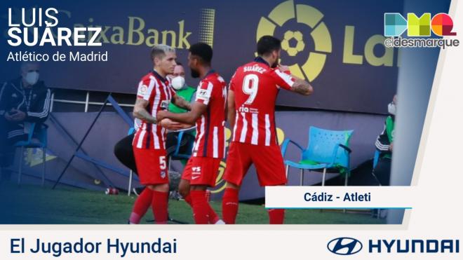 Suárez, Hyundai del Cádiz-Atlético.