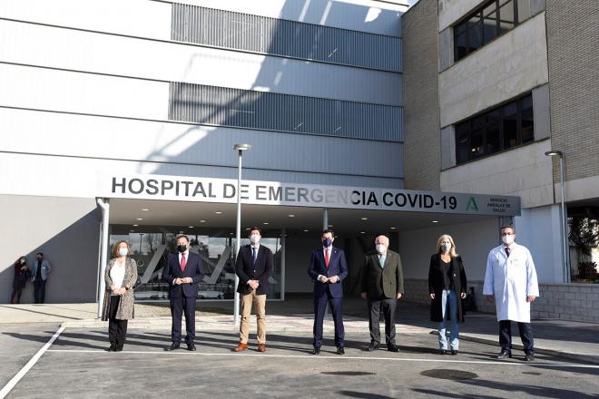 Imagen de la inauguración del Hospital Militar (foto: Kiko Hurtado).