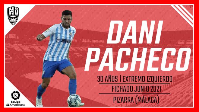 Creatividad del Logroñés para anunciar el fichaje de Pacheco.