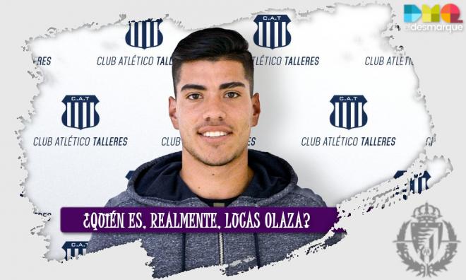 Perfil de presentación de Lucas Olaza, nuevo jugador del Real Valladolid.