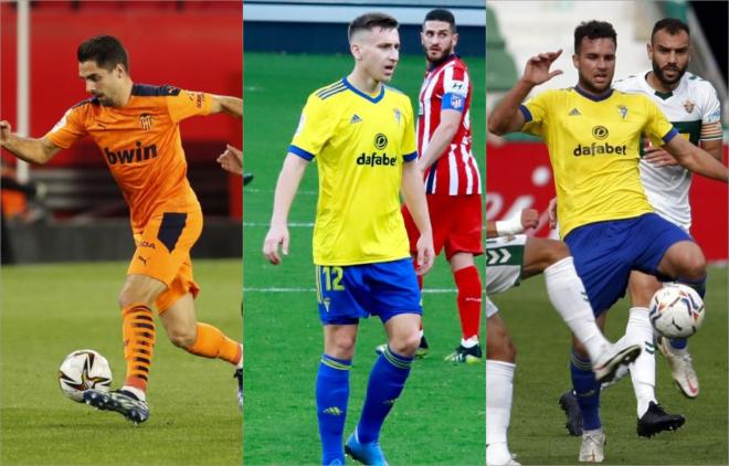 Sobrino, Saponjic y Álvaro Giménez, algunos de los protagonistas del mercado del Cádiz.