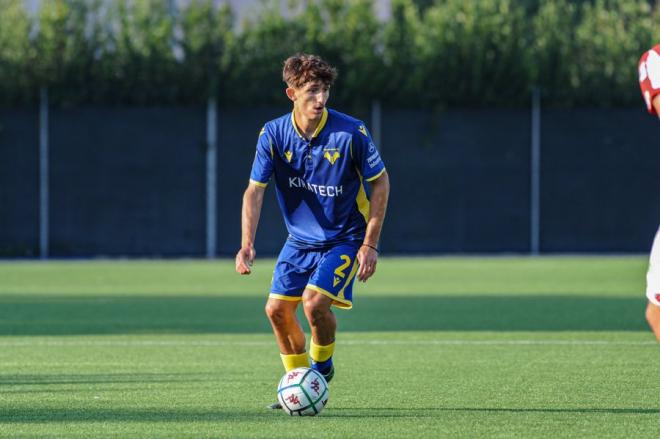 Andrea Gresele, jugador del Hellas Verona.