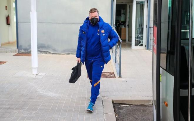 Koeman, en un reciente viaje a Sevilla (Foto: FCB).